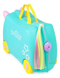 Trunki Maleta Con Ruedas - Unicornio Color Celeste