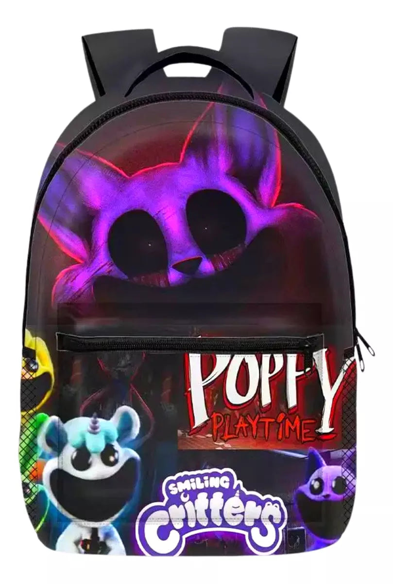 Mochila Escolar Smiling Critters Diseño Catnap