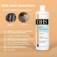 Shampoo Dhs Zinc Shampoo En Botella De 240ml Por 1 Unidad