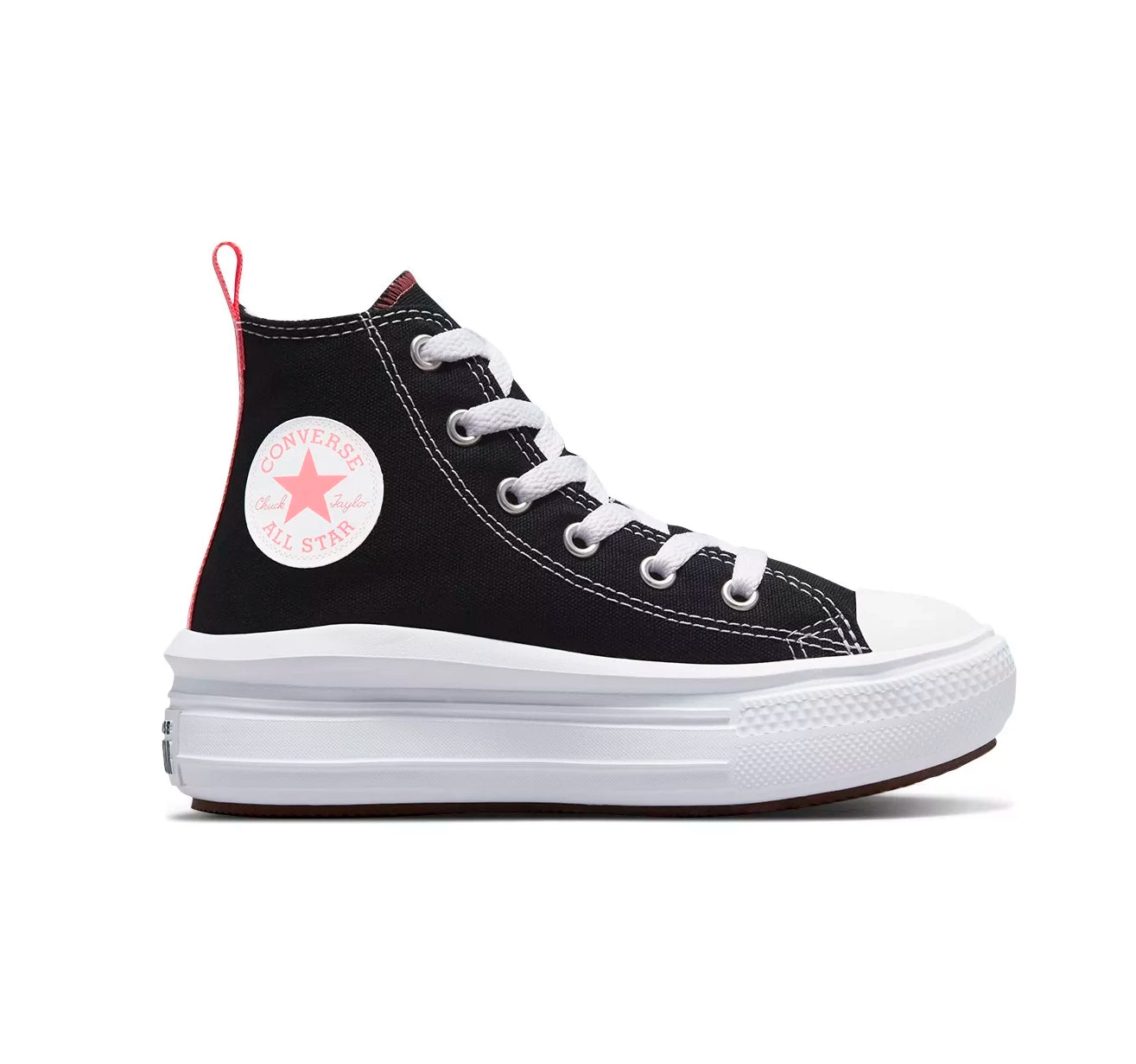 Zapatillas Para Niñas Con Plataforma Color Negro Converse - La Tiendita de la Jose