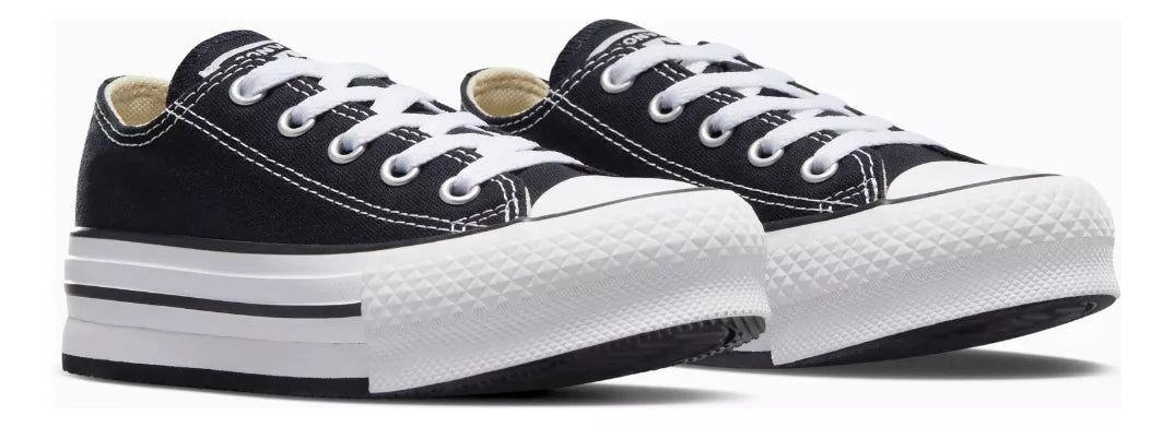 Zapatillas Para Niñas Chuck Taylor All Star Negro Converse - La Tiendita de la Jose