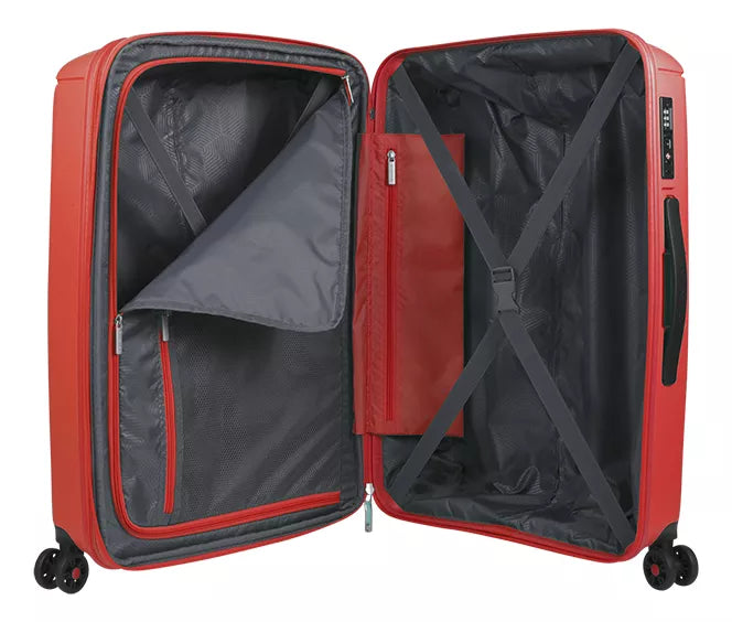 Maleta Mediana Fortress Rojo Saxoline