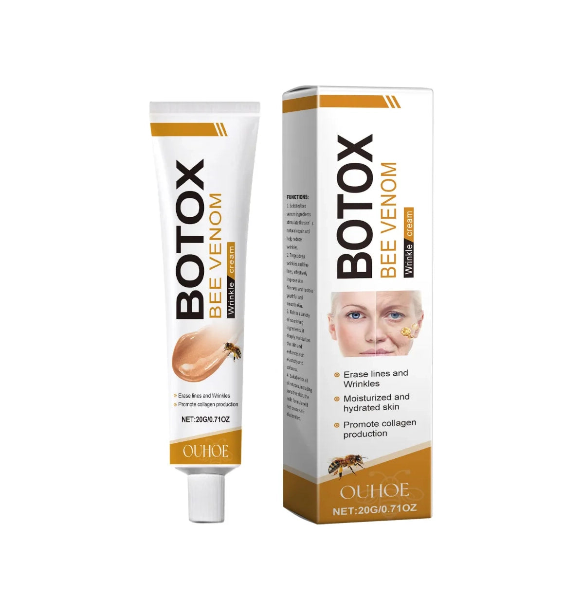 Botox Bee Venom Wrinkle Remover Cream 1pc - La Tiendita de la Jose