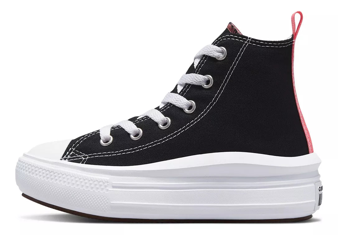Zapatillas Para Niñas Con Plataforma Color Negro Converse - La Tiendita de la Jose
