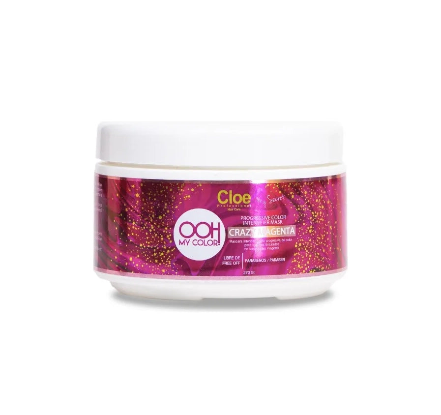 Máscara Cloe Professional Ooh My Color Crazy Magenta 270g - La Tiendita de la Jose