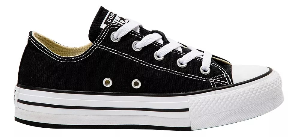 Zapatillas Para Niñas Chuck Taylor All Star Negro Converse - La Tiendita de la Jose