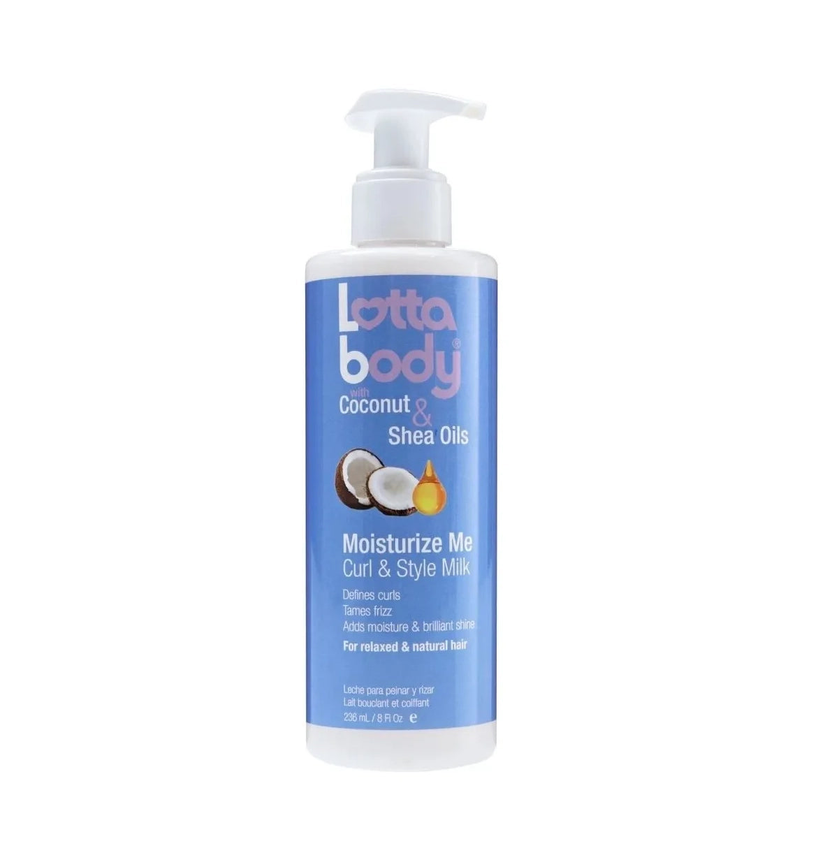 Lotta Body Moisturize Me Curl & Style Milk Crema Para Peinar - La Tiendita de la Jose