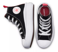 Zapatillas Para Niñas Con Plataforma Color Negro Converse - La Tiendita de la Jose