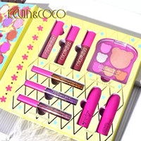 Maquillaje Infantil Niñas Maleta 83 Tonos + Set 5 Brochas