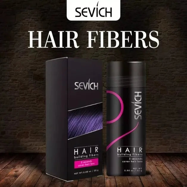 Fibras Sevich Naturales Relleno Calvicie Colores 25g - La Tiendita de la Jose