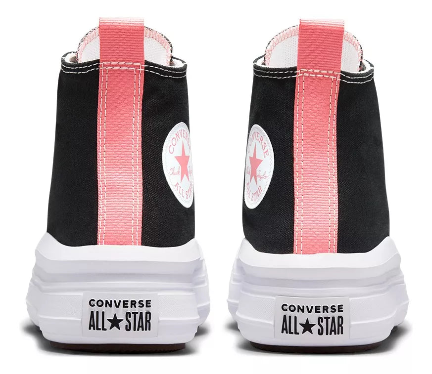 Zapatillas Para Niñas Con Plataforma Color Negro Converse - La Tiendita de la Jose