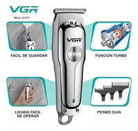 Cortapelos Eléctrico De Metal Vgr V-071 Corte De Pelo