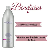Shampoo Color Amethyste 1l Farmavita Restaura Protege Brillo