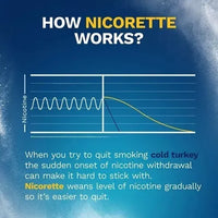 Goma De Mascar Nicorette Gum Nicotina Menta Fresca 4mg 100pz