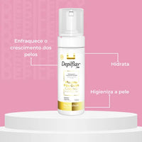 Mousse Retardante De Pelos Pós-depil Depilflax 150ml