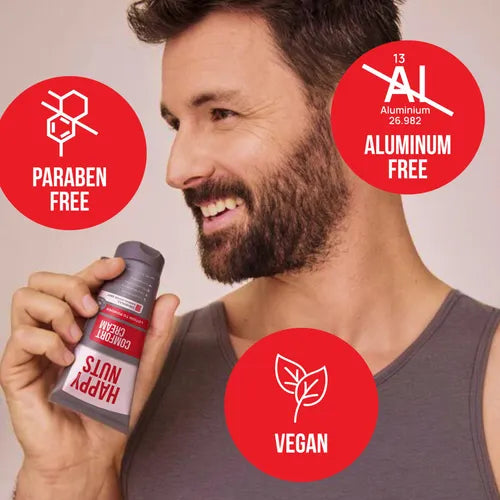 Deodorant Cream Happy Nuts Comfort For Men 100ml Unscented
