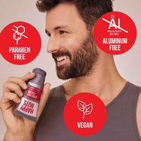 Deodorant Cream Happy Nuts Comfort For Men 100ml Unscented