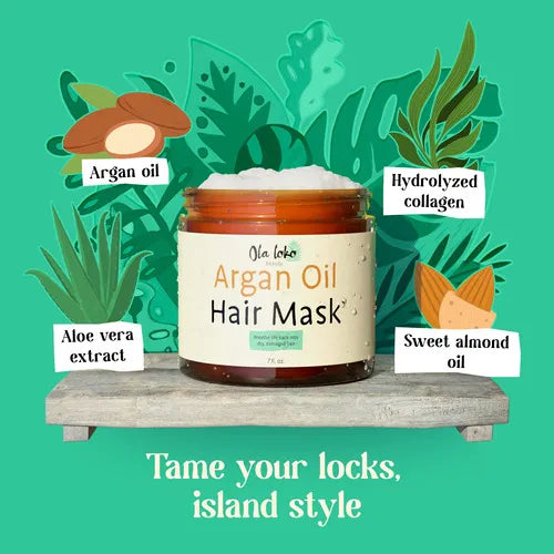 Ola Loko Mascarilla Capilar De Aceite De Argn Para Cabello - La Tiendita de la Jose