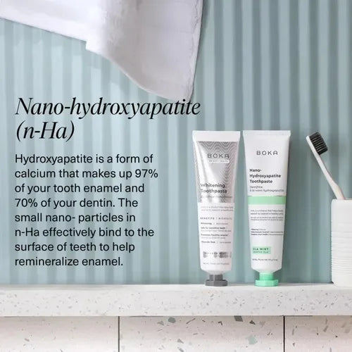 Pasta De Dientes Boka Nano Hydroxyapatite Remineralize White - La Tiendita de la Jose