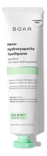 Pasta De Dientes Boka Nano Hydroxyapatite Remineralize White - La Tiendita de la Jose