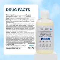 Gel de ducha Dr. Lift Antibacterial 240 ml para mujer y hombre