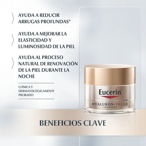 Crema Facial Antiarrugas Eucerin Elastic Filler Noche 50ml