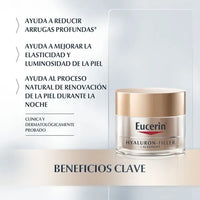 Crema Facial Antiarrugas Eucerin Elastic Filler Noche 50ml
