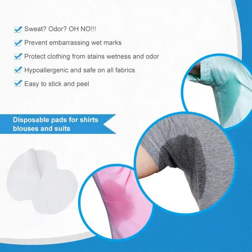 Almohadillas Absorbentes De Sudor Desechables Para Mujeres - La Tiendita de la Jose