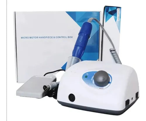 Micromotor Torno 40k Manicure Podología Dental Blanco