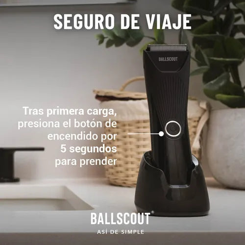 Afeitadora Ballscout Silky Resistente Al Agua Kit Accesorios
