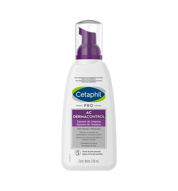 Espuma Limpiadora Cetaphil Pro Ac Dermacontrol 236 Ml.