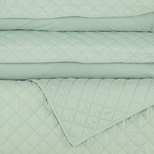 Edredón Polycotton Con Fundas Tamaño 1 plaza Color Verde Cic