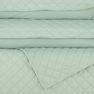 Edredón Polycotton Con Fundas Tamaño 1 plaza Color Verde Cic