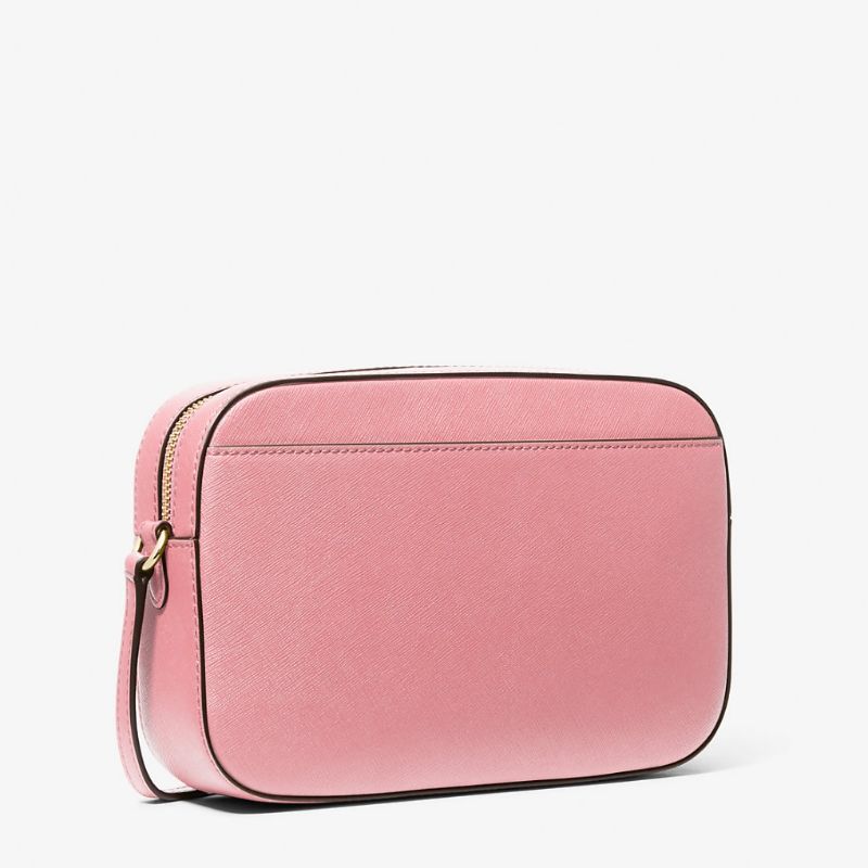 Cartera Michael Kors Jet Set Saffiano Rosa - La Tiendita de la Jose