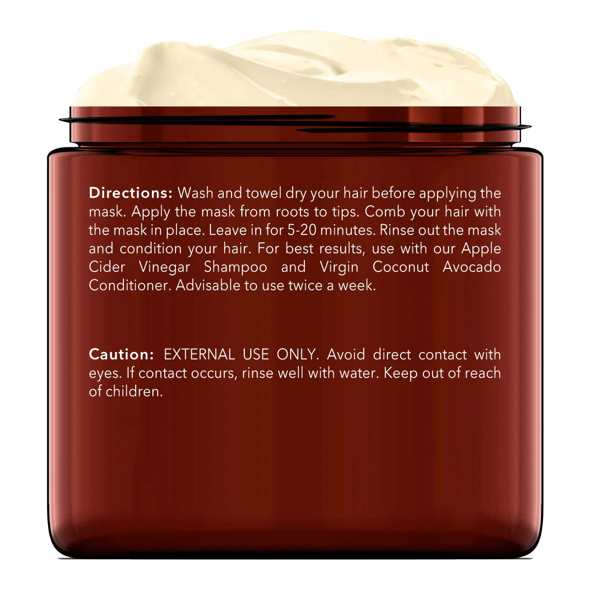 Mascarilla capilar con biotina, 16 oz New York Biology - La Tiendita de la Jose