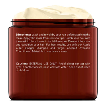 Mascarilla capilar con biotina, 16 oz New York Biology - La Tiendita de la Jose