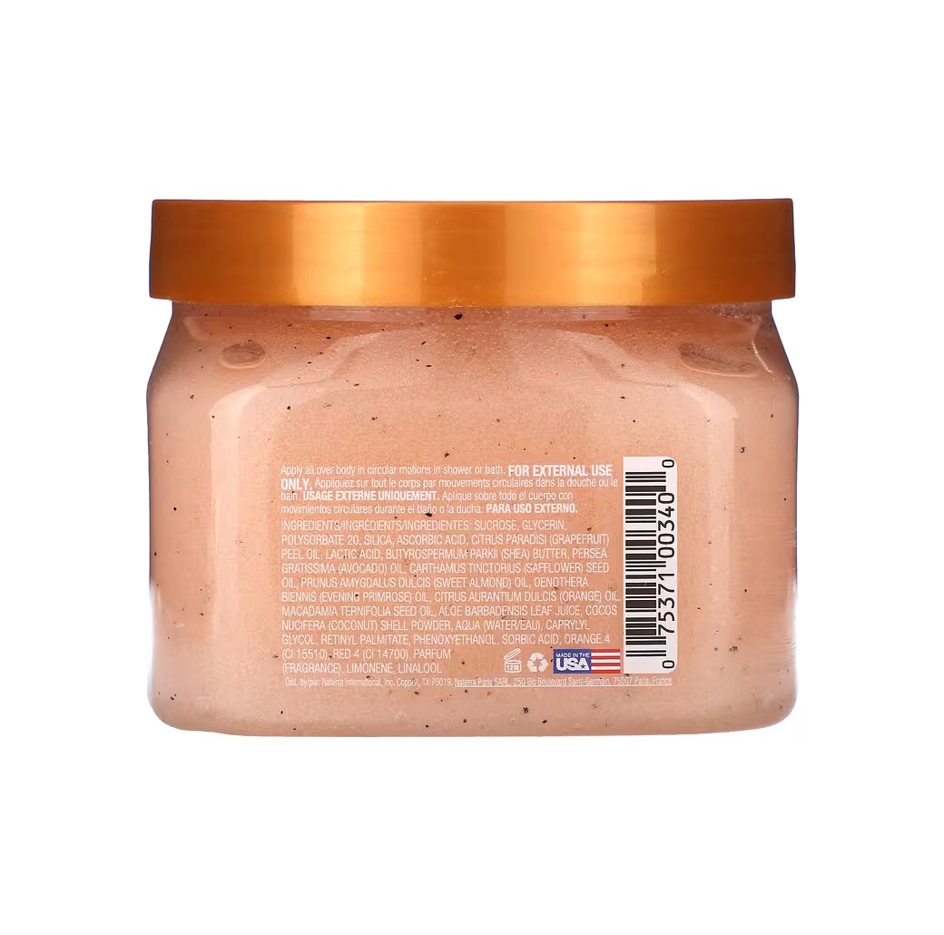 Tree Hut, Exfoliante con azúcar de karité, Vitamina C`` 510 g (18 oz)