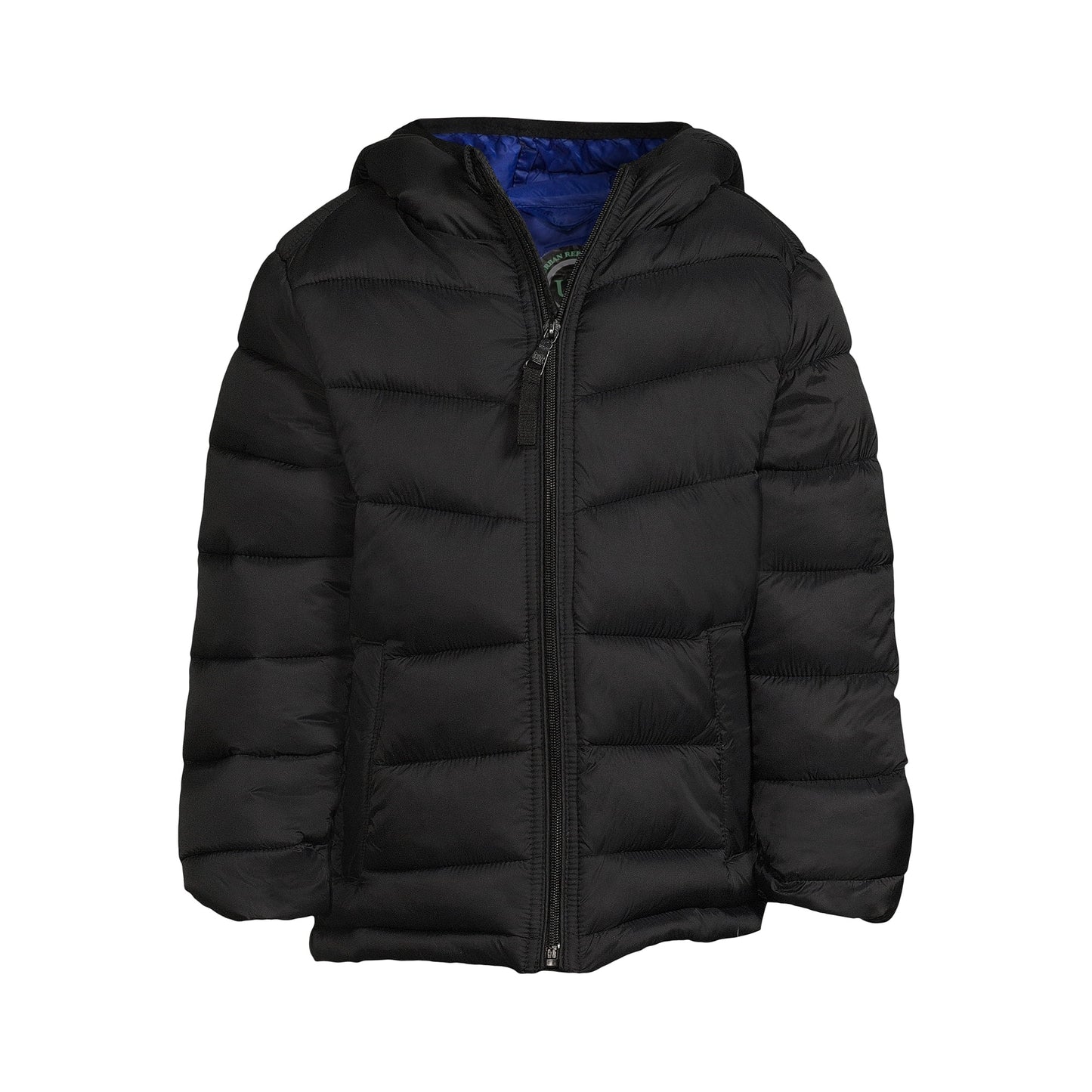Urban Republic Chaqueta Acolchada Plegable para Niños con Capucha - La Tiendita de la Jose