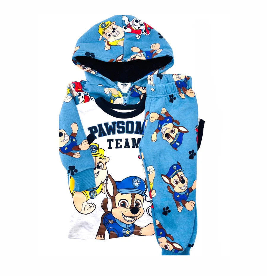 Buzo Conjunto de 3 piezas Paw Patrol para niños - La Tiendita de la Jose