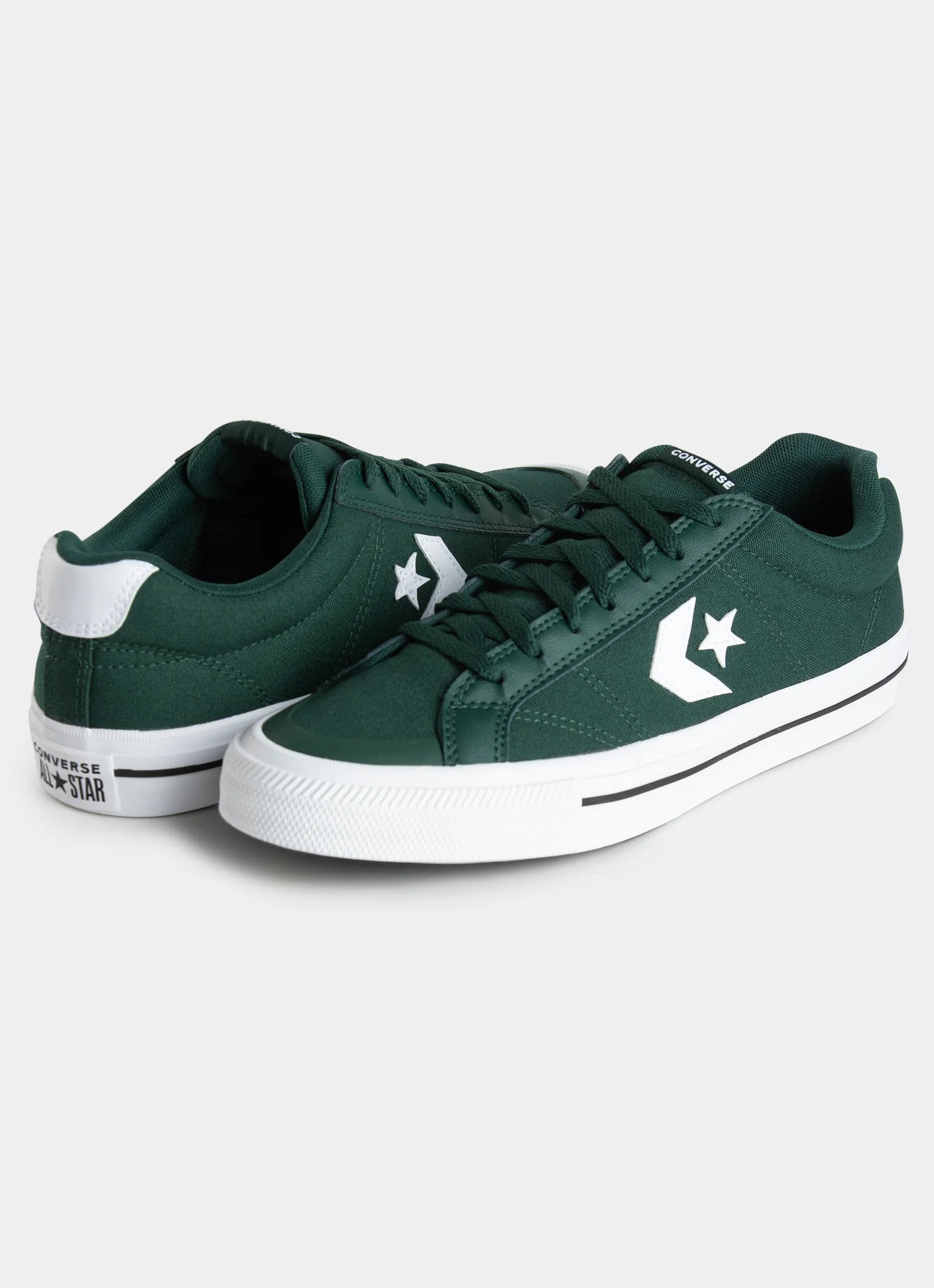 Zapatilla Converse Sport Casual Hombre Verde - Blanco