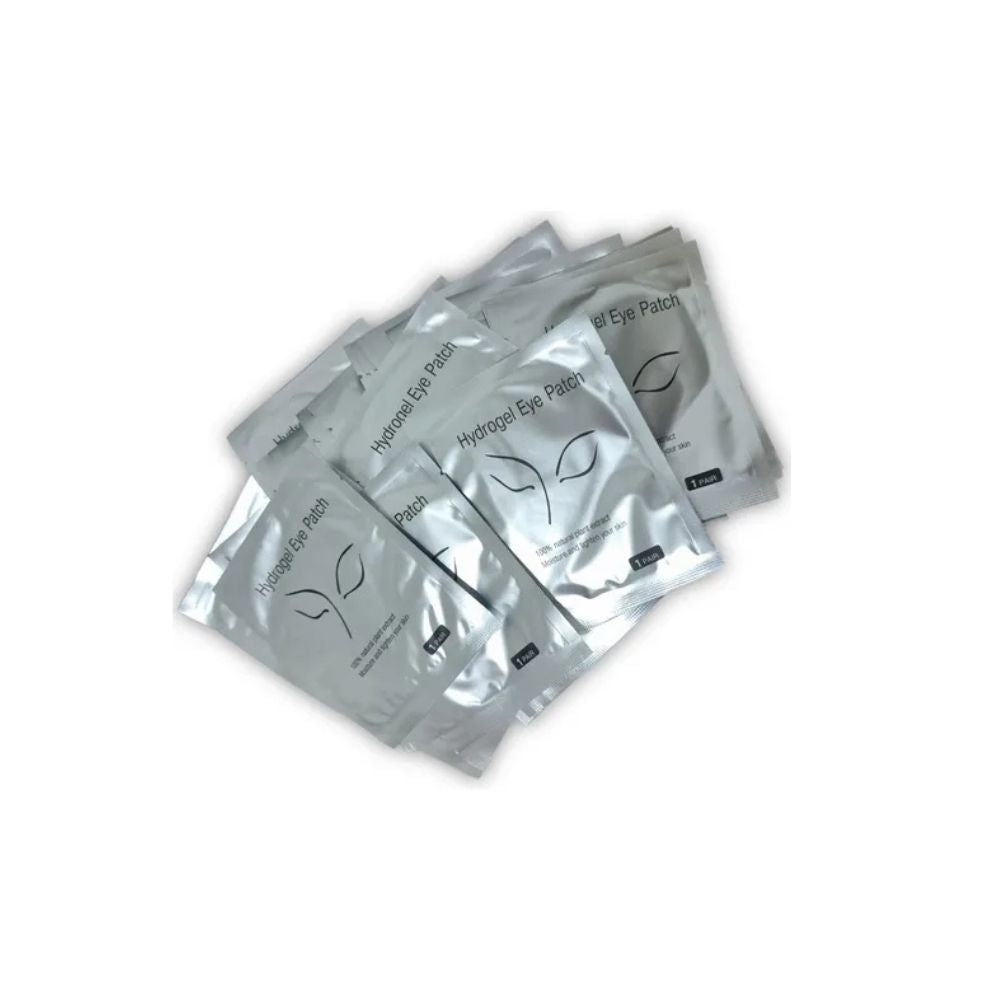 50 Parches Hidrogel Para Lifting Y Extensiones De Pestañas