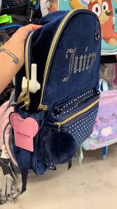 Mochila Juicy cuture Azul Navy