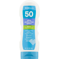 Loción solar de amplio espectro FPS 50 de CVS