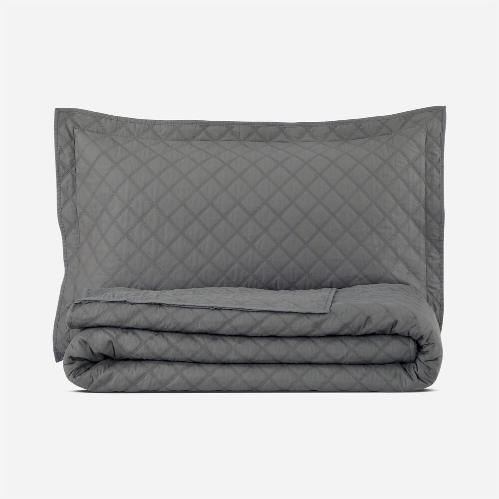Edredón Polycotton Con Fundas Tamaño King En Color Gris Cic