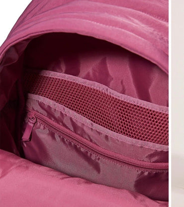 Nuevo Victoria's Secret Rosa Mochila Acolchada Puffer Bolso de Mano Rosa