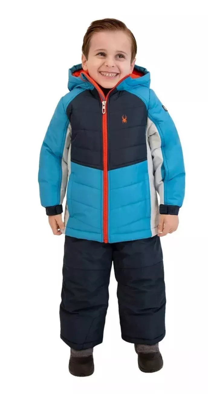 Spyder 2 Piezas Traje de Nieve Chaqueta con Babero Pantalones - La Tiendita de la Jose