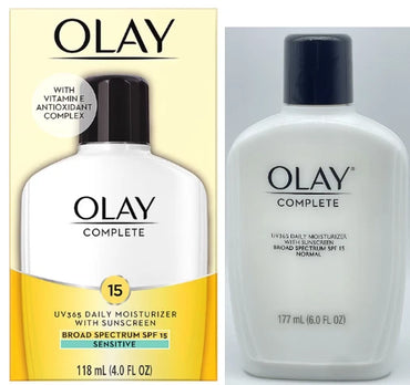 Hidratante diaria OLAY completa normal UV 365 con protector solar FPS 15