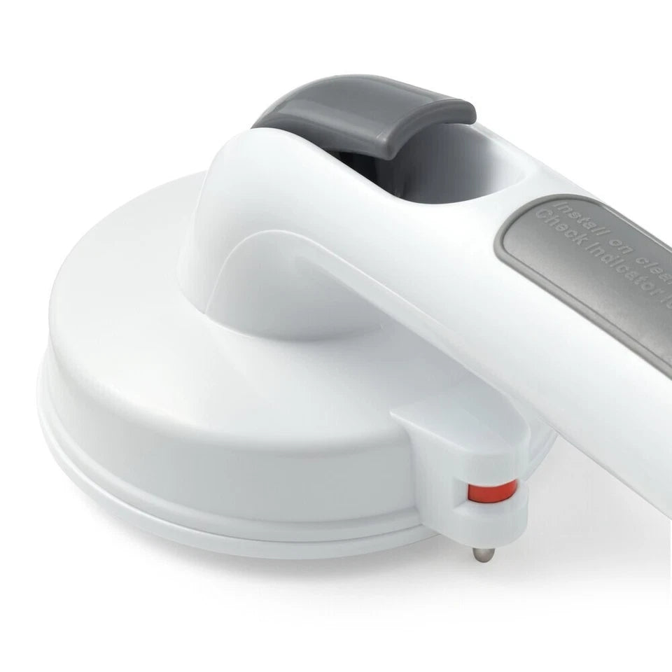 Barra de apoyo con ventosa CVS Health de 12" para seguridad en el baño