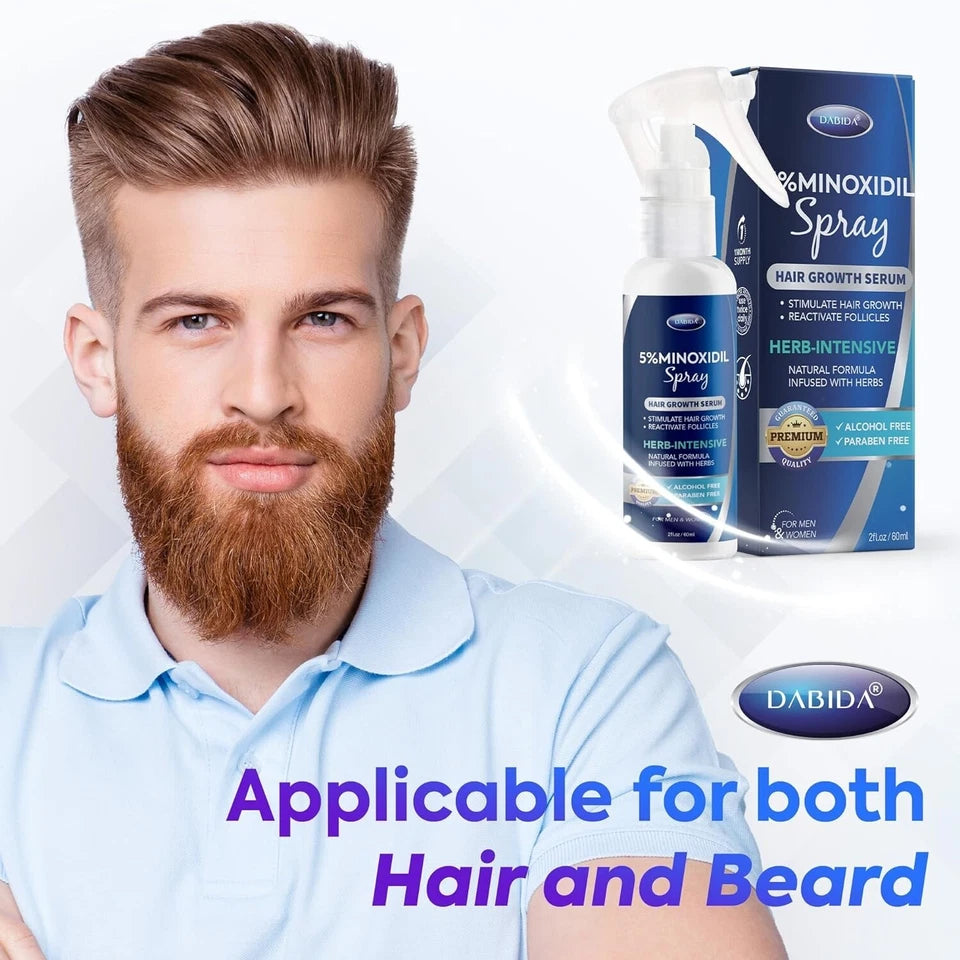5% minoxidil para hombres y mujeres suero para crecimiento del cabello.