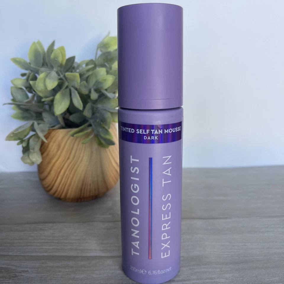 Mousse autobronceadora tintada Tanologist Express oscura - La Tiendita de la Jose